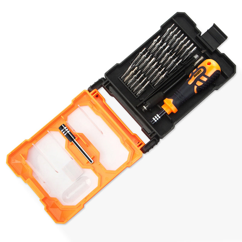 JAKEMY JM-8159 Portable 34-in-1 Precision Screwdriver Set Household Repair Tool Bits for Cellphones Laptops JAKEMY JM-8159 Portable 34-in-1 Precision Screwdriver Set Household Repair Tool Bits for Cellphones Laptops